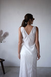 LACE TRIMMED SILKY VEST