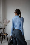 ( 4 COLOURS ) EXTRA SOFT POLO CARDIGAN
