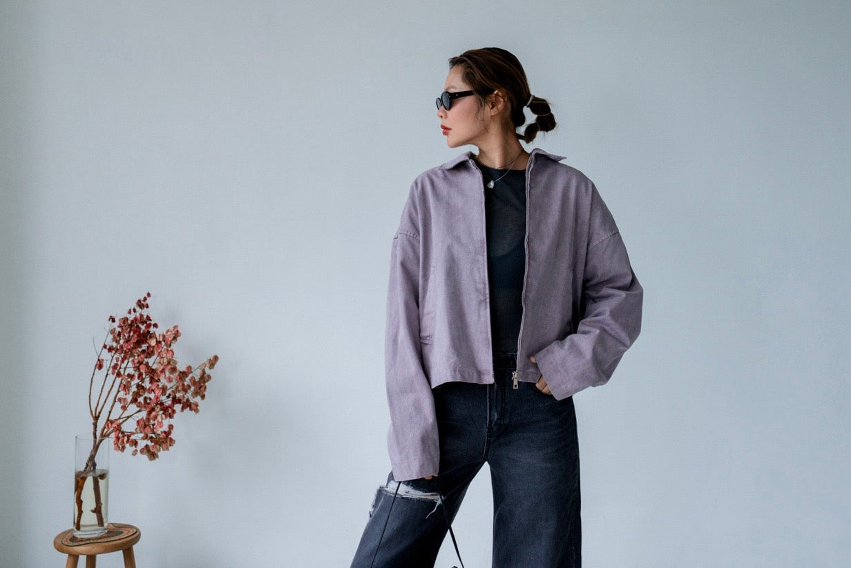 LAVENDER DEMIN JACKET ⭐️BEST BUY⭐️ *LAST ☝🏽*