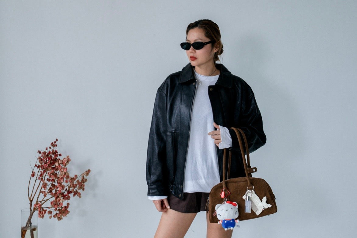 PREMIUM OVERSIZED LAMBSKIN LEATHER JACKET ⭐️BEST BUY⭐️