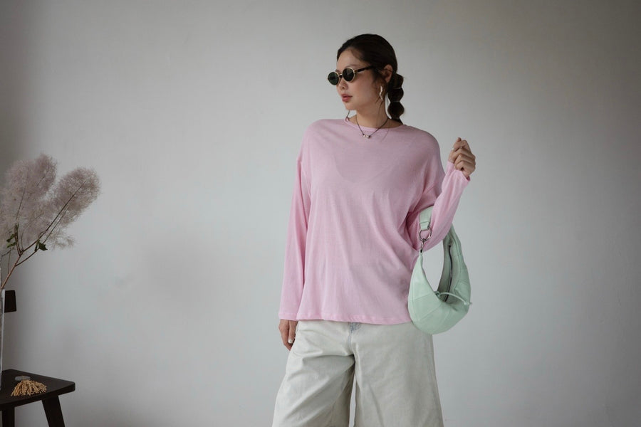 ( 7 COLOURS ) EXTRA THIN SUMMER COTTON LONG SLEEVE ⭐️BEST BUY⭐️