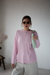 ( 7 COLOURS ) EXTRA THIN SUMMER COTTON LONG SLEEVE