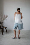POLKA LACE TRIMMED CAMI