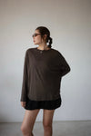 ( BEIGE / BLACK ) WRINKLED BALLON SHORTS