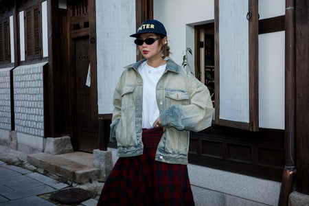 ASH WASHED DENIM JACKET *LAST 2*