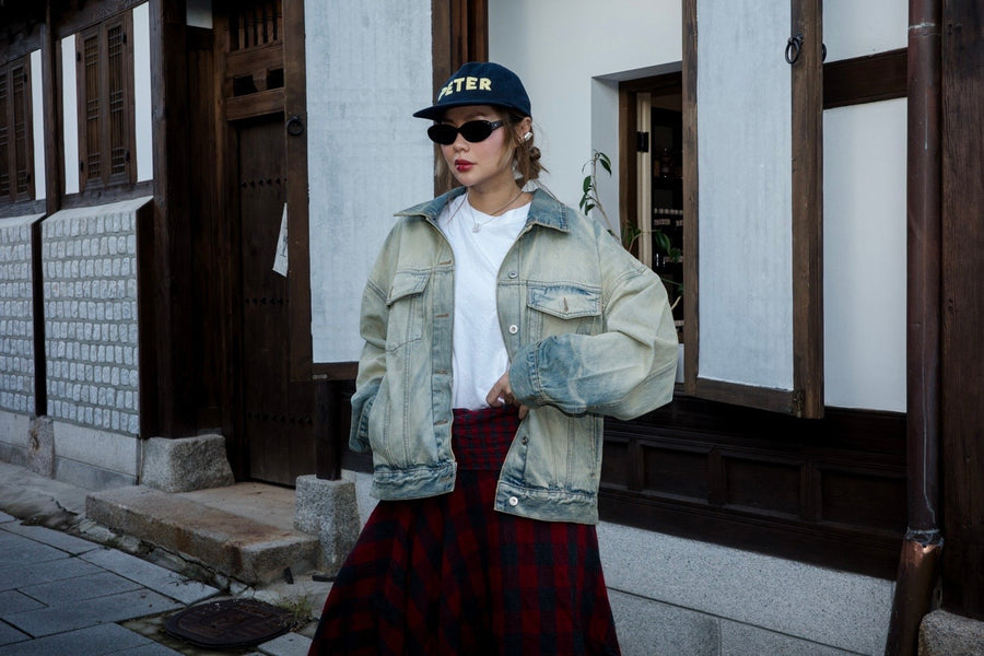 ASH WASHED DENIM JACKET *LAST 2*