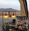 ( 4 COLOURS ) SNOWMAN 8 MINI PORTABLE LAMP