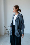 GREY RAYON BLAZER *LAST 2*