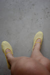 ( YELLOW / NUDE ) MESH MARYJANE ( PRE ORDER )