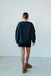 NAVY SLIT SWEATSHIRT *LAST ONE*