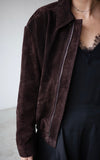 PREMIUM CHOCOLATE SUEDE LEATHER JACKET ⭐️BEST BUY⭐️