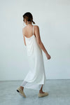 WHITE SILKY CAMI DRESS *LAST 2*