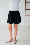 ( WHITE / BLACK ) WRINKLED SATIN SHORTS 🌟