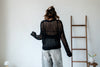( BLACK / WHITE ) LOW BACK CAMI WITH PAD ( PRE ORDER )