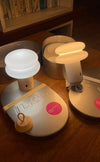 ( 4 COLOURS ) SNOWMAN 8 MINI PORTABLE LAMP