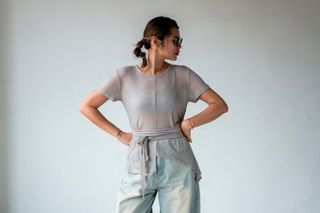 ( 3 COLOURS  ) EXTRA SOFT WRAP TEE ( PRE ORDER )