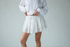( BLACK / WHITE ) CROCHET CULOTTE