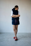 NAVY FLEECE SKIRT SHORTS *LAST 2*