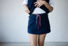 NAVY FLEECE SKIRT SHORTS *LAST 2*
