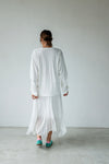 ( 3 COLOURS ) WRINKLED CHIFFON SKIRT