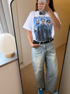 LIGHT WASHED RIPPED JEANS *LAST 2*