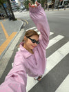 ( PINK / GREEN ) CHECKERED WIND JACKET *LAST 2*