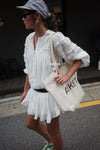 BOHEMIAN RUFFLED SHIRT DRESS *LAST 2*