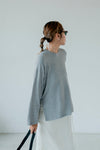 ( WHITE / BLACK / GREY / OAT ) EXTRA TENDER LONG SLEEVE *LAST 2*