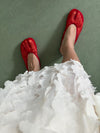 ( RED / BLACK ) TABI MESHED MULES ( PRE ORDER )