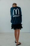 NAVY MOLLY SWEATSHIRT