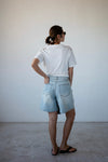 WHITE CROCHET TEE
