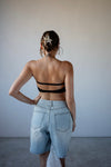 ( 4 COLOURS ) MINIMAL CUTOUT TUBE TOP
