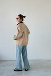 ( BLACK /  BEIGE ) PETITE FIT WORKER JACKET ( PRE ORDER )