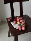 ( 3 COLOURS ) STRAWBERRY BAG CHARM