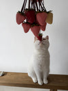 ( 3 COLOURS ) STRAWBERRY BAG CHARM