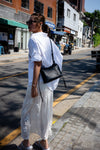 PREMIUM WHITE ROLLED SLEEVE SHIRT *LAST ONE*