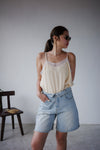 TWISTED WASITBAND DENIM SHORTS *LAST 2*
