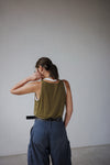 ( OLIVE / BLACK ) DUO VEST