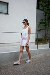 FLOWER GLOSSY SUMMER DRESS