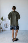 BLACK CHECKERED FLAIR SKIRT *LAST 3*