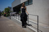 BLACK PLEATED WRAP *LAST ONE*