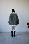 OLIVE WOOL LINED CHORE JACKET *LAST 2*