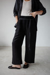 ( 3 COLOURS ) LINEN COTTON COMFY PANTS