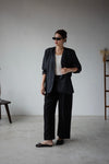 ( 3 COLOURS ) LINEN COTTON COMFY PANTS