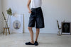 WASHED BLACK CORDUROY 5" SHORTS *LAST ONE*