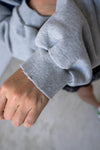 LIGHT GERY UFO HOODED JACKET ( PRE ORDER )