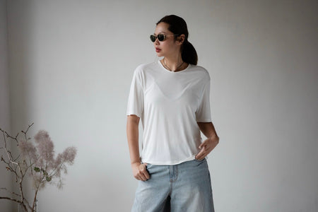 ( 4 COLOURS ) MODAL ICY TEE ⭐️BEST BUY⭐️