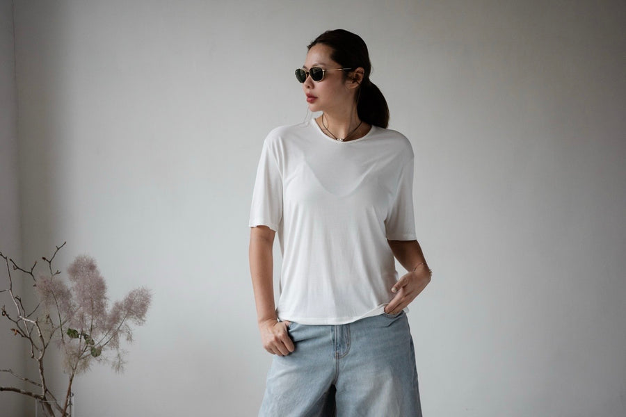 ( 4 COLOURS ) MODAL ICY TEE ⭐️BEST BUY⭐️