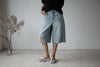 LIGHT BLUE RIPPED JORKS