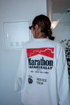 ( BLACK / WHITE ) MARATHON LONG SLEEVE